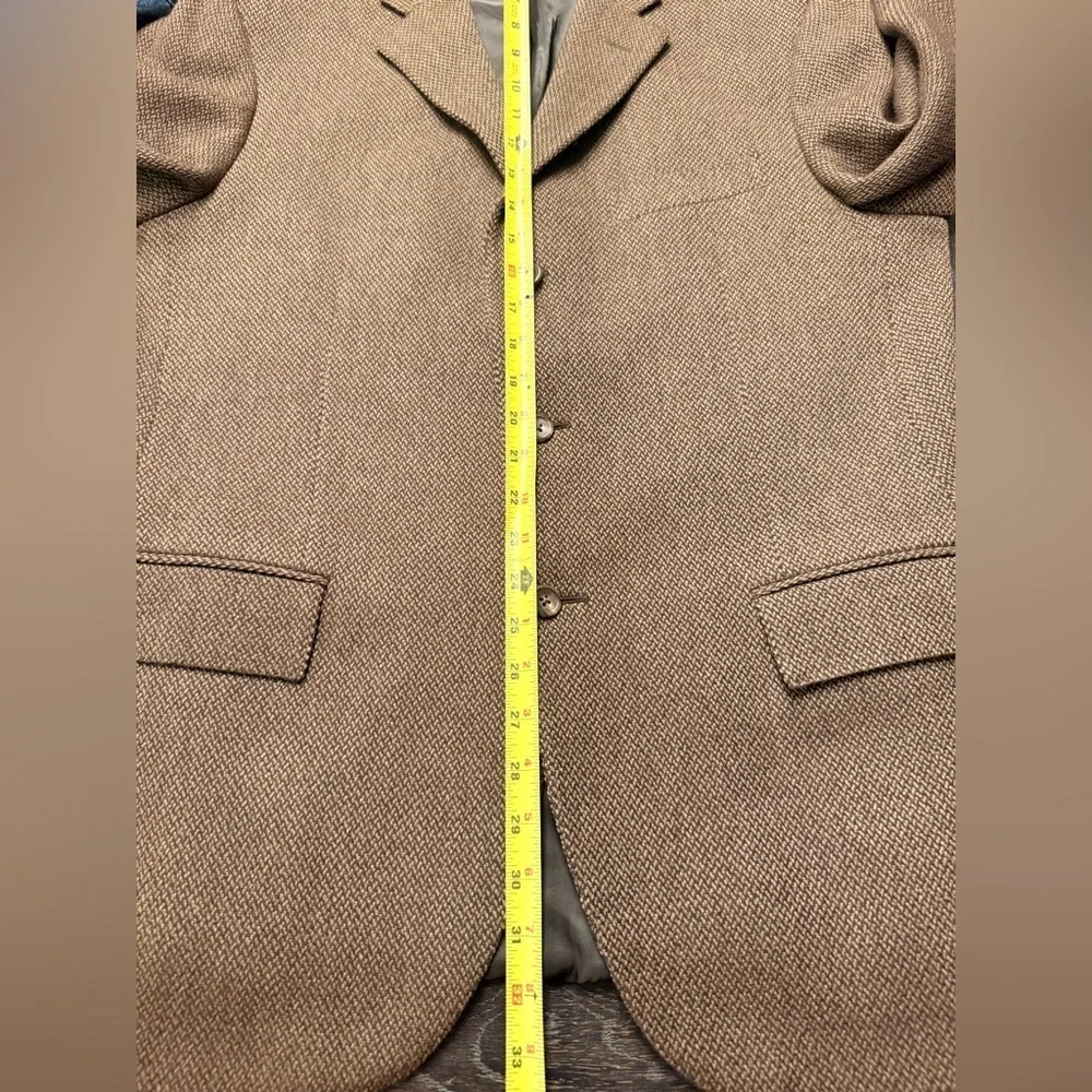 Vintage Polo by Ralph Lauren Plaid Wool Blazer- Made in Italy